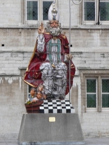 st Niklaas de patroon van de stad