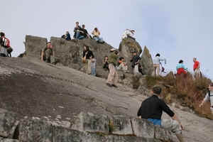 Top van de Huayna Picchu