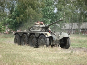 Pannard verkenningsvoertuig 75mm kanon Frankrijk