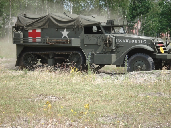 halftrack M3A1  ambulance  USA