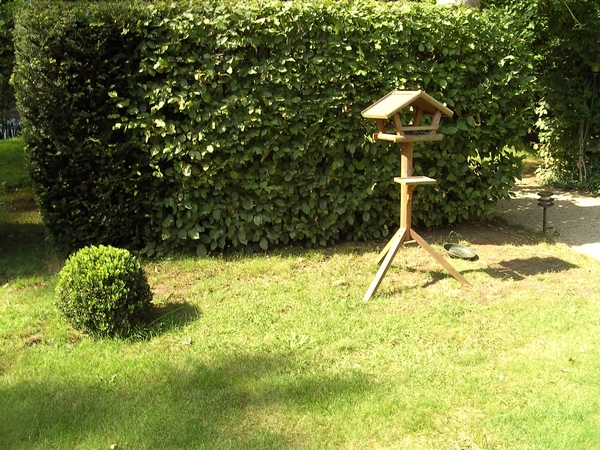 en de vogeltjes hebben hun eigen huisje