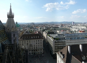 1a Stephansdom _stadzicht vanaf de dom