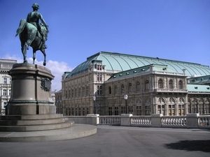 2b Ringstrasse  _Wiener Staatsoper _met ruiterstandbeeld