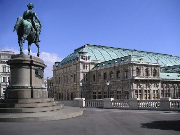 2b Ringstrasse  _Wiener Staatsoper _met ruiterstandbeeld