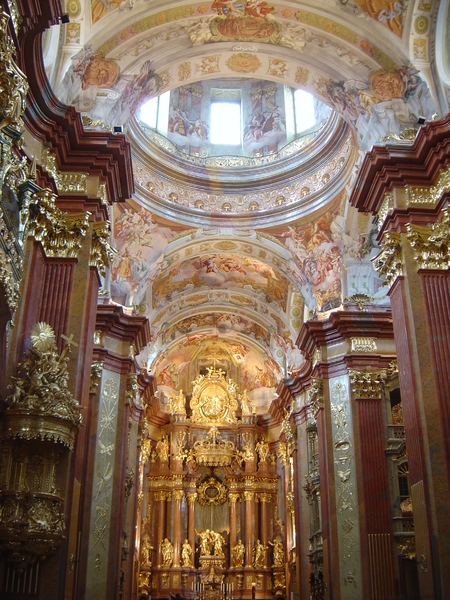 6  Abdij van Melk _Altar van de Stiftskirche