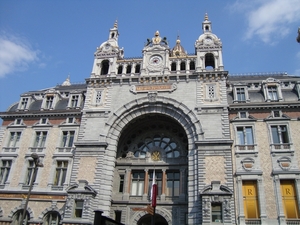 Antwerpen-Centraal in zijn oorspronkelijke staat