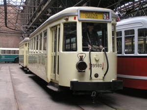 Trammuseum Berchem Tram 61 barre