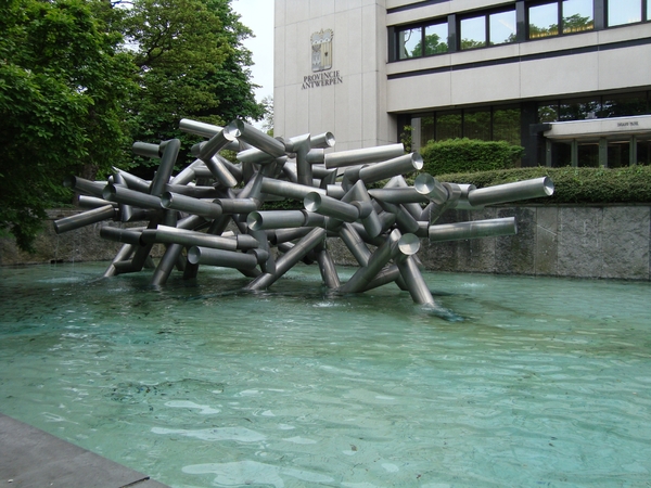 Kunstwerk voor het Provinciehuis