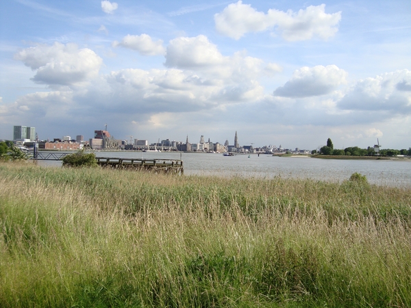 De Rede van Antwerpen gezien vanaf het Noordkasteel