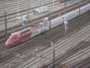 TVG op zijn oud traject rijdt nu door spoortunnel naar Antwerpen 