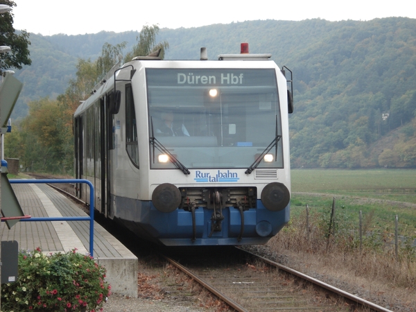 rurtalbahn ,trein naar Duren