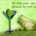 glaasje te veel op