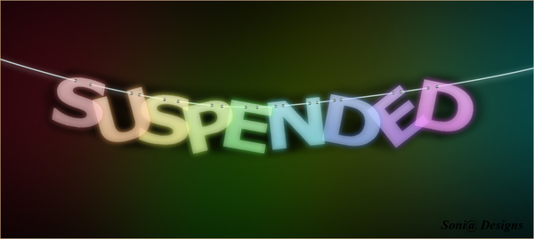 suspended