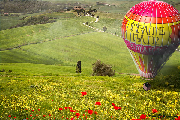 3d luchtballon