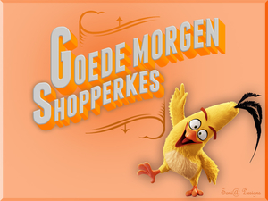 goede morgen shopperkes