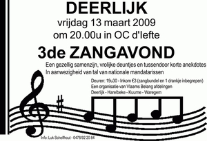 zangavond2009