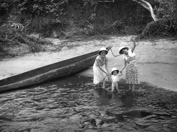 1953- aan de oever van de Kongo