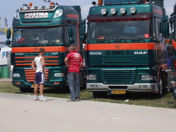 Mooie trucks denken ze