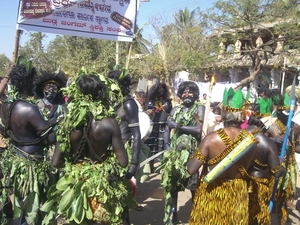 Hampi, feest van het woud