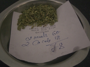 anijszaadjes na de maaltijd