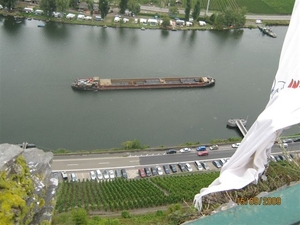 Zicht vanaf het hoogste punt van Beilstein