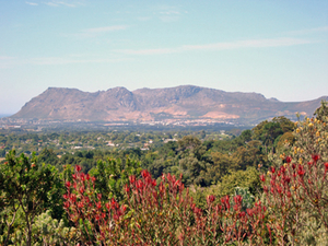 uitzicht rechts van vorige foto Muizenberg en Steenberg