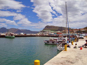 Kalkbay wandeling over korte pier