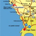 3 januari map uitstap naar Langebaan