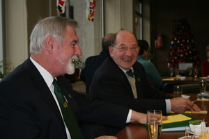 voorzitter marcel(l) en penningsmeester Hubert(r)