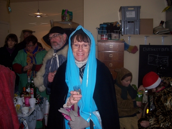 Een eerste drankje tegen de koude