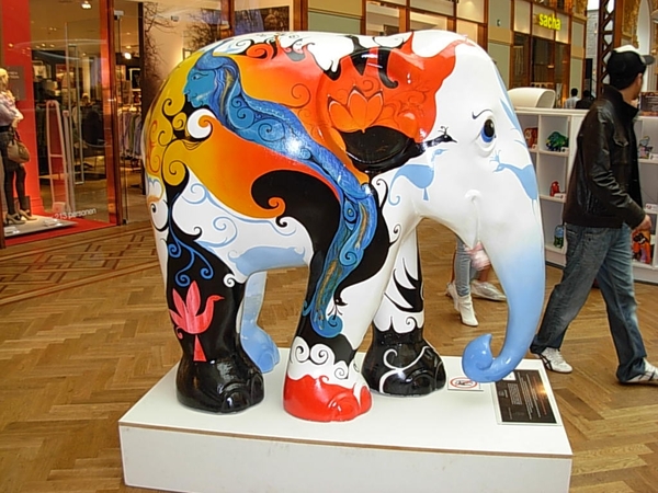 elephant parade 011 in de stadsf.