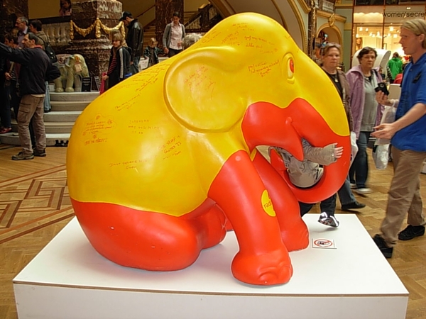 elephant parade 012 in de stadsf.