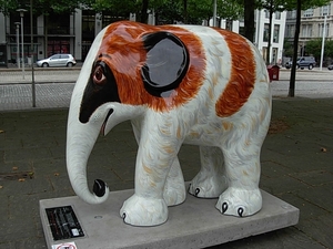 elephant parade 062 aan Museum Schone Kunsten