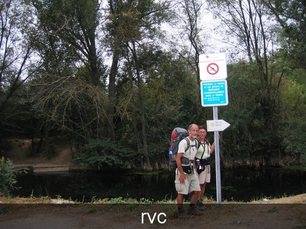 We zijn duidelijk op de via Tolosana (Toulouse)!