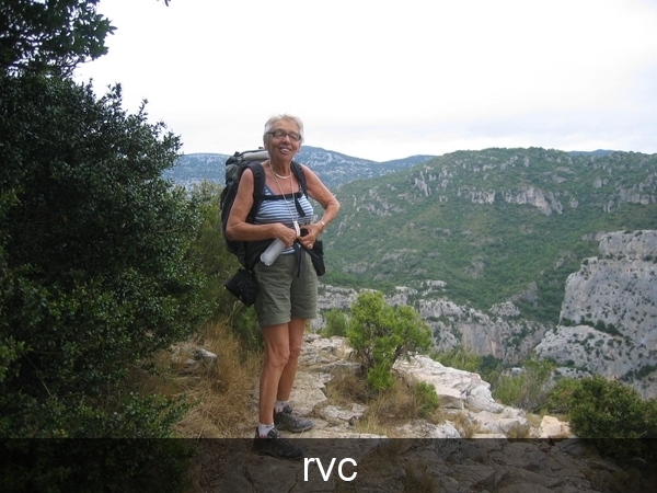 met onze franse vriendin, Huguette, 72!