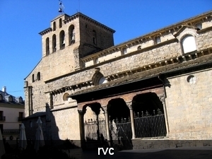 Jaca, met de oude San Pedrokathedraal