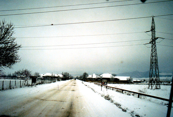 Roemenie in de sneeuw appie