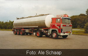 Scania 111 + Tank Oplegger