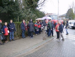 NAT.WANDELDAG 2007 slecht weer!