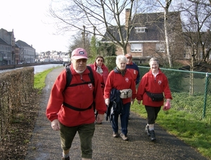 NAT.WANDELDAG 2007en we zijn vertrokken