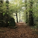 Wandeling in het park van het kasteel.