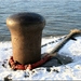 Winter aan de Schelde in Antwerpen