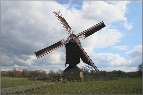 molen,olen,lucht,wolken,architectuur,lente