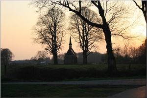 Zonsondergang in de Kempen