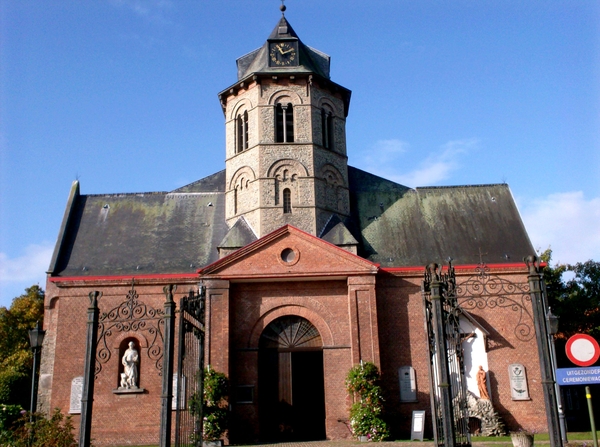 de kerk van Adegem..