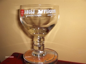 abdij affligem 3,h=13,8cm,d=9,8cm