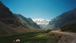 Aconcagua met buurvulkaan