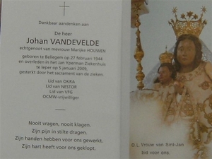 Johan kaartje