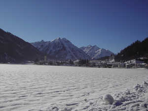 Zicht op Elbginalp