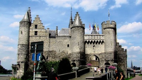 30 juli 2008-Bezoekje aan Antwerpen -het Steen